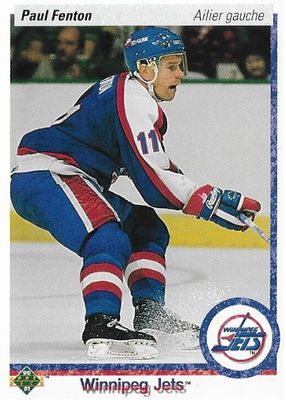 Fenton, Paul / 1990-91 Winnipeg Jets / Upper Deck #92