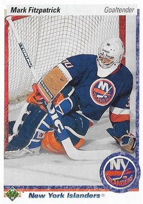 Fitzpatrick. Mark / 1990-91 New York Islanders / Upper Deck #37