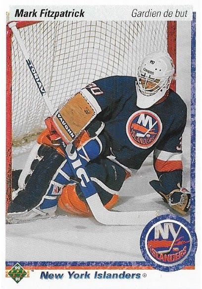 Fitzpatrick. Mark / 1990-91 New York Islanders / Upper Deck #37
