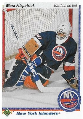 Fitzpatrick. Mark / 1990-91 New York Islanders / Upper Deck #37