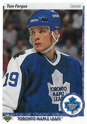 Fergus, Tom / 1990-91 Toronto Maple Leafs / Upper Deck #83
