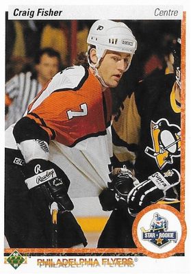 Fisher, Craig / 1990-91 Philadelphia Flyers / Upper Deck #155