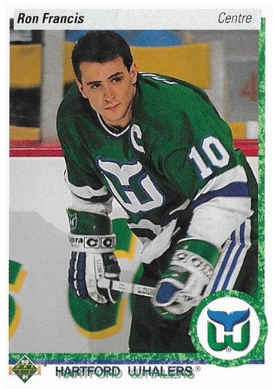 Francis, Ron / 1990-91 Hartford Whalers / Upper Deck #67