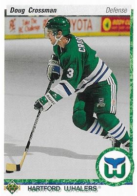 Crossman, Doug / 1990-91 Hartford Whalers / Upper Deck #419