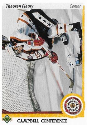 Fleury, Theoren / 1990-91 Calgary Flames / Upper Deck #478