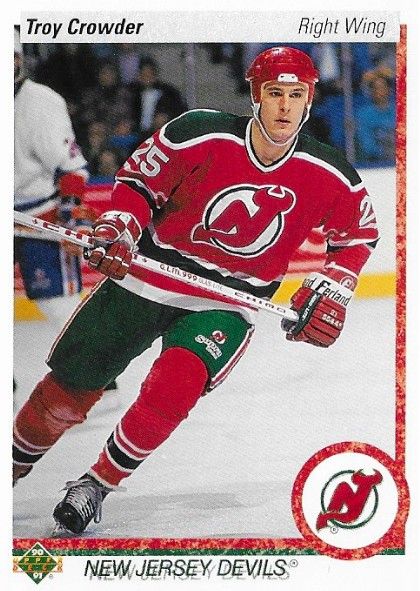 Crowder, Troy / 1990-91 New Jersey Devils / Upper Deck #441