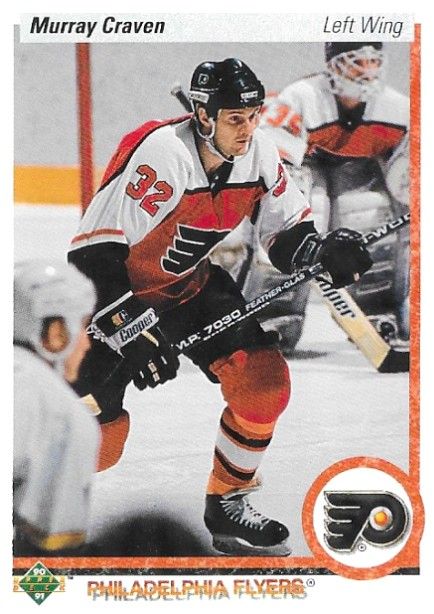 Craven, Murray / 1990-91 Philadelphia Flyers / Upper Deck #6