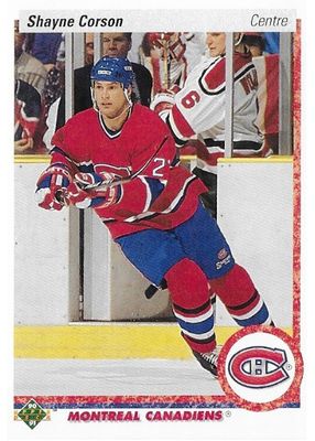 Corson, Shayne / 1990-91 Montreal Canadiens / Upper Deck #280