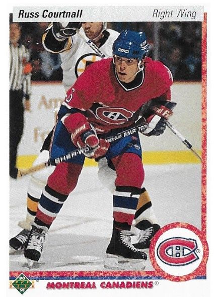 Courtnall, Russ / 1990-91 Montreal Canadiens / Upper Deck #259