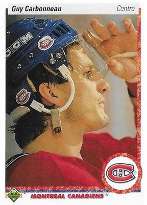 Carbonneau, Guy / 1990-91 Montreal Canadiens / Upper Deck #188
