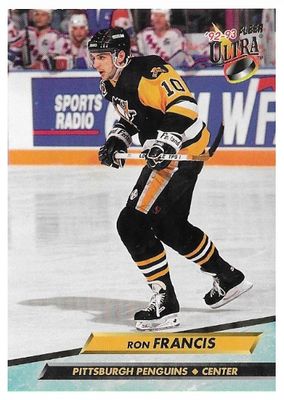 Francis, Ron / 1992-93 Pittsburgh Penguins / Ultra #163