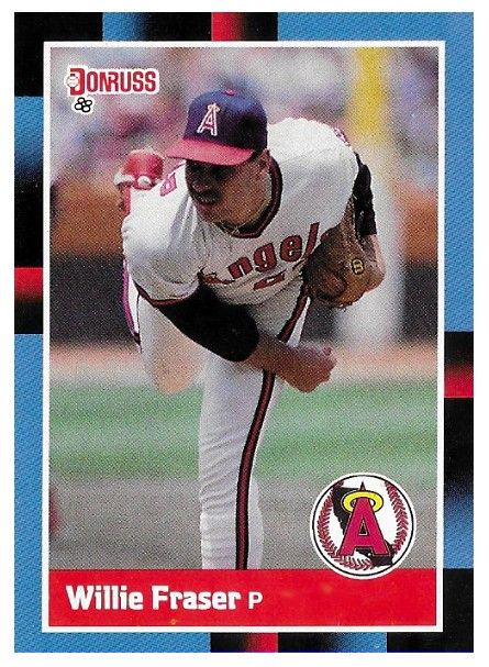 Fraser, Willie / 1988 California Angels / Donruss #135