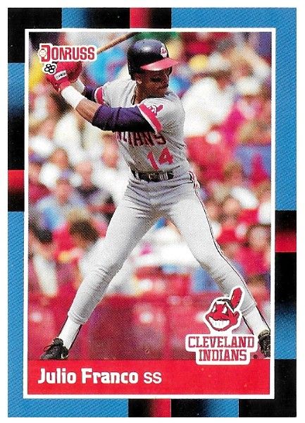 Franco, Julio / 1988 Cleveland Indians / Donruss #156