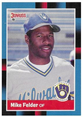Felder, Mike / 1988 Milwaukee Brewers / Donruss #397
