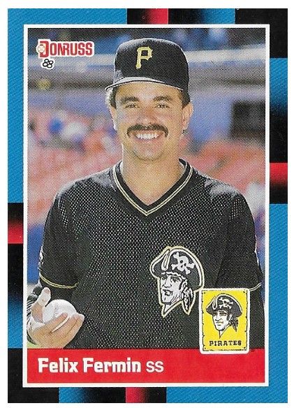 Fermin, Felix / 1988 Pittsburgh Pirates / Donruss #144
