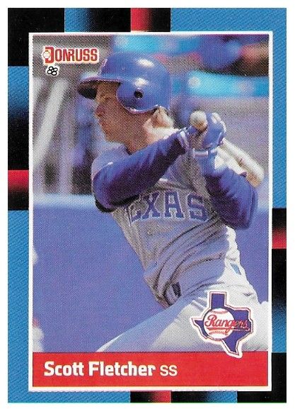 Fletcher, Scott / 1988 Texas Rangers / Donruss #180