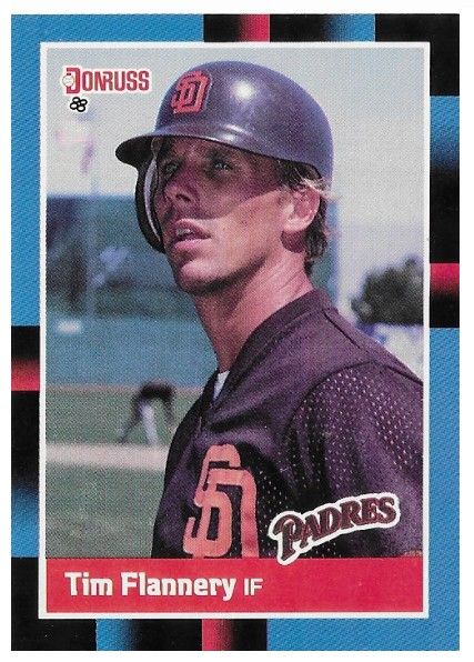 Flannery, Tim / 1988 San Diego Padres / Donruss #328