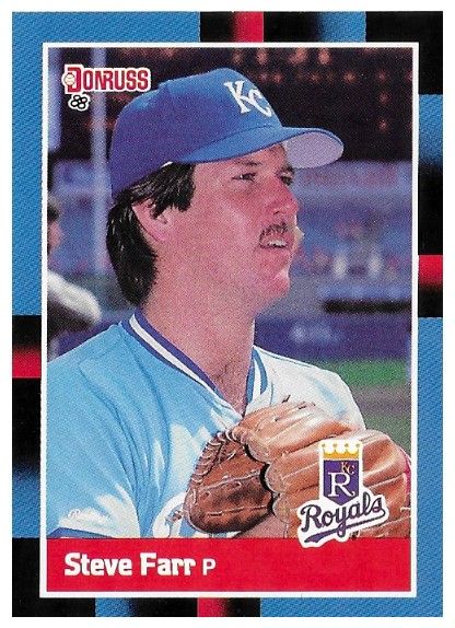 Farr, Steve / 1988 Kansas City Royals / Donruss #378