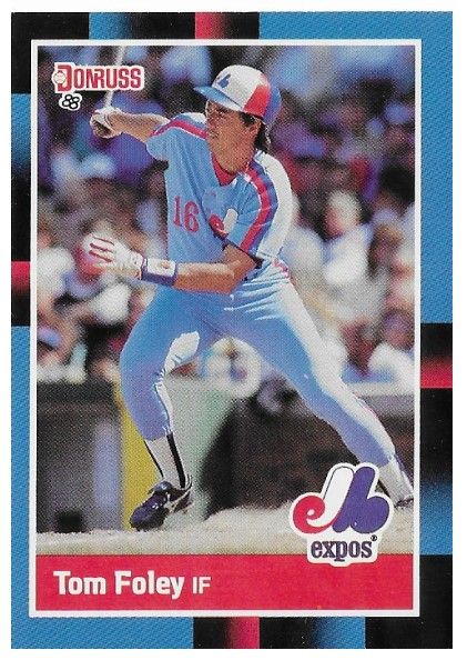 Foley, Tom / 1988 Montreal Expos / Donruss #303