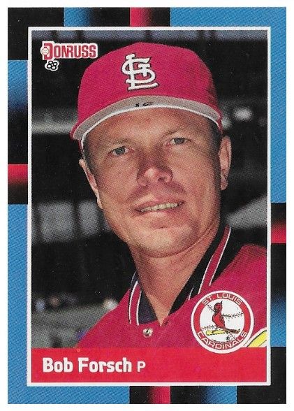 Forsch, Bob / 1988 St. Louis Cardinals / Donruss #111