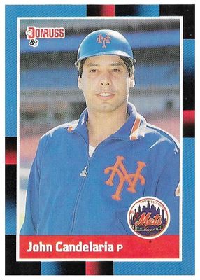 Candelaria, John / 1988 New York Mets / Donruss #608