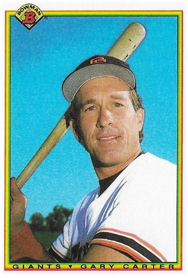 Carter, Gary / 1990 San Francisco Giants / Bowman #236