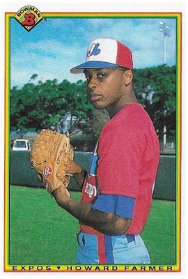 Farmer, Howard / 1990 Montreal Expos / Bowman #107