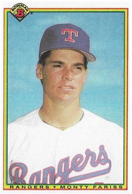 Fariss, Monty / 1990 Texas Rangers / Bowman #500