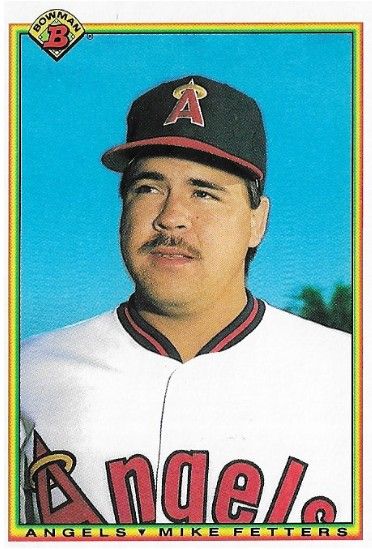 Fetters, Mike / 1990 California Angels / Bowman #286