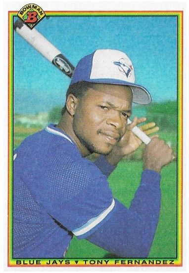 Fernandez, Tony / 1990 Toronto Blue Jays / Bowman #524