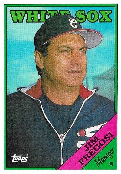 Fregosi, Jim / 1988 Chicago White Sox / Topps #714