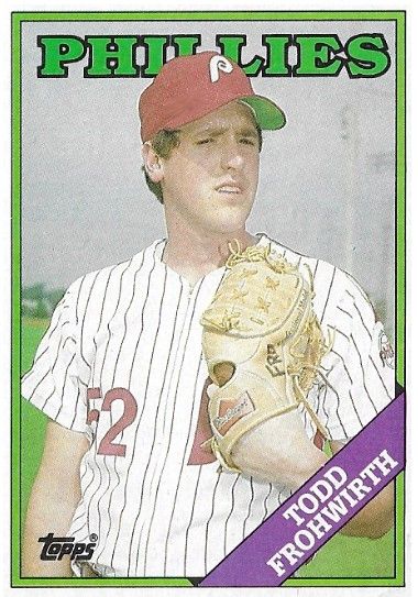 Frohwirth, Todd / 1988 Philadelphia Phillies / Topps #378