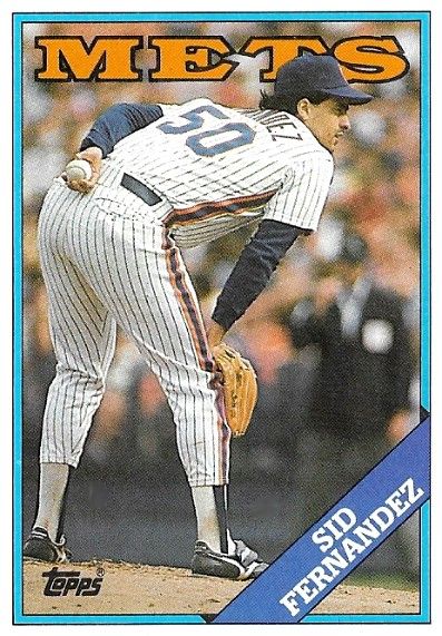 Fernandez, Sid / 1988 New York Mets / Topps #30
