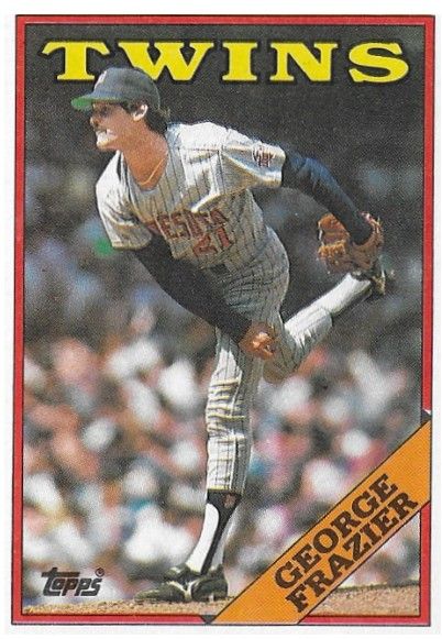 Frazier, George / 1988 Minnesota Twins / Topps #709