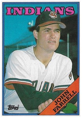 Farrell, John / 1988 Cleveland Indians / Topps #533