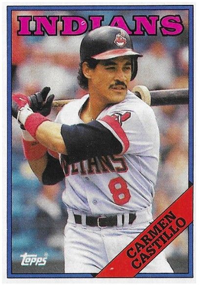 Castillo, Carmen / 1988 Cleveland Indians / Topps #341