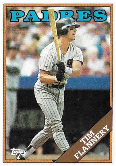 Flannery, Tim / 1988 San Diego Padres / Topps #513