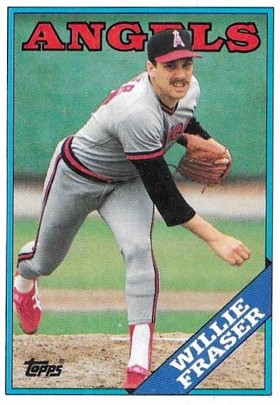 Fraser, Willie / 1988 California Angels / Topps #363