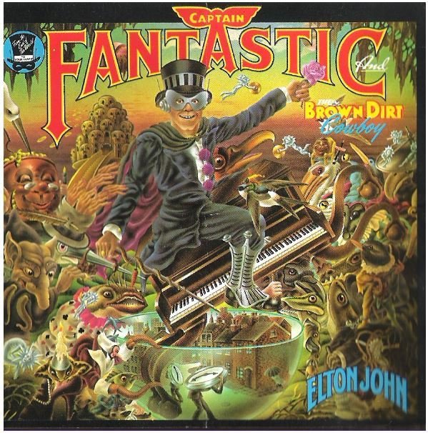 John, Elton / Captain Fantastic and the Brown Dirt Cowboy / MCA MCAD-1613 | CD Booklet (1986)