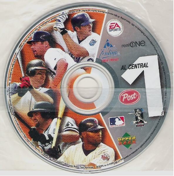 EA Sports / Post Cereal / Major League Baseball / Disc 1 (A.L. Central) | CD-Rom (2003)