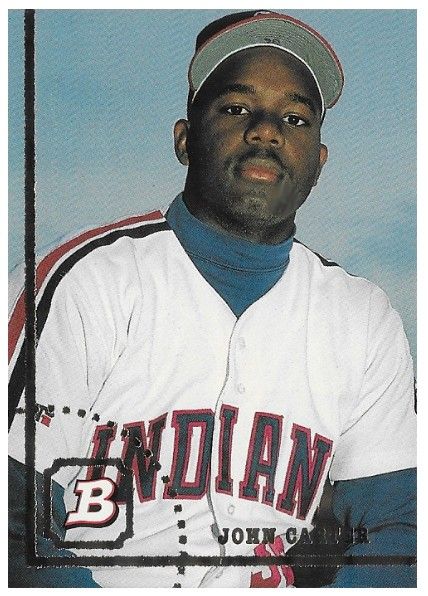 Carter, John / 1994 Cleveland Indians / Bowman #663