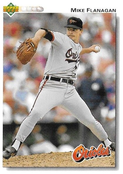 Flanagan, Mike / 1992 Baltimore Orioles / Upper Deck #380