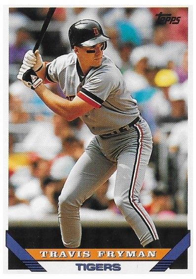 Fryman, Travis / 1993 Detroit Tigers / Topps #392