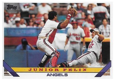 Felix, Junior / 1993 California Angels / Topps #77