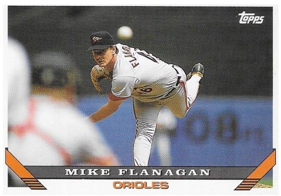 Flanagan, Mike / 1993 Baltimore Orioles / Topps #381