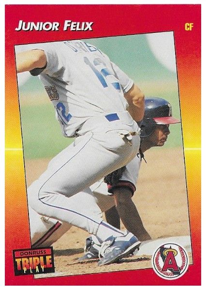 Felix, Junior / 1992 California Angels / Triple Play #168