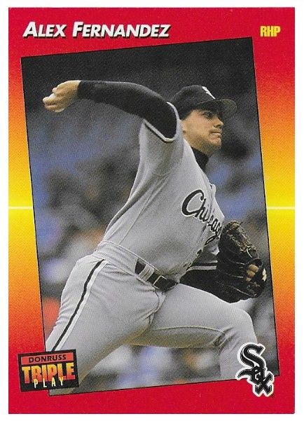 Fernandez, Alex / 1992 Chicago White Sox / Triple Play #74