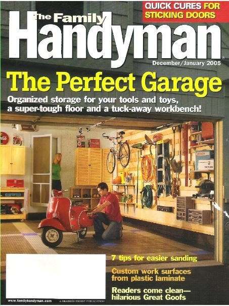 Family Handyman / The Perfect Garage / December - January 2005 | Magazine (2005)