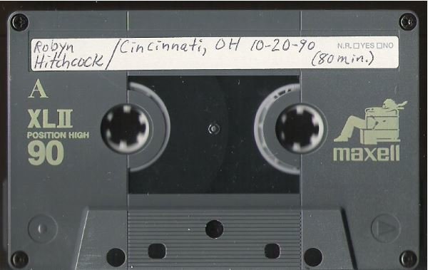 Hitchcock, Robyn / Cincinnati, OH (Bogart&#39;s) 10-20-90