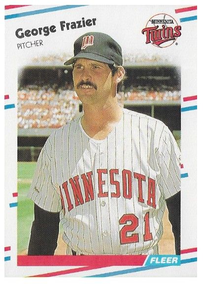 Frazier, George / 1988 Minnesota Twins / Fleer #9